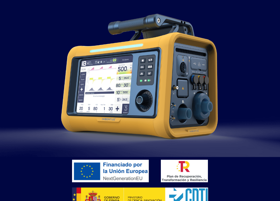 El PROGRAMA NEOTEC financia un nuevo respirador de transporte con prestaciones de UCI